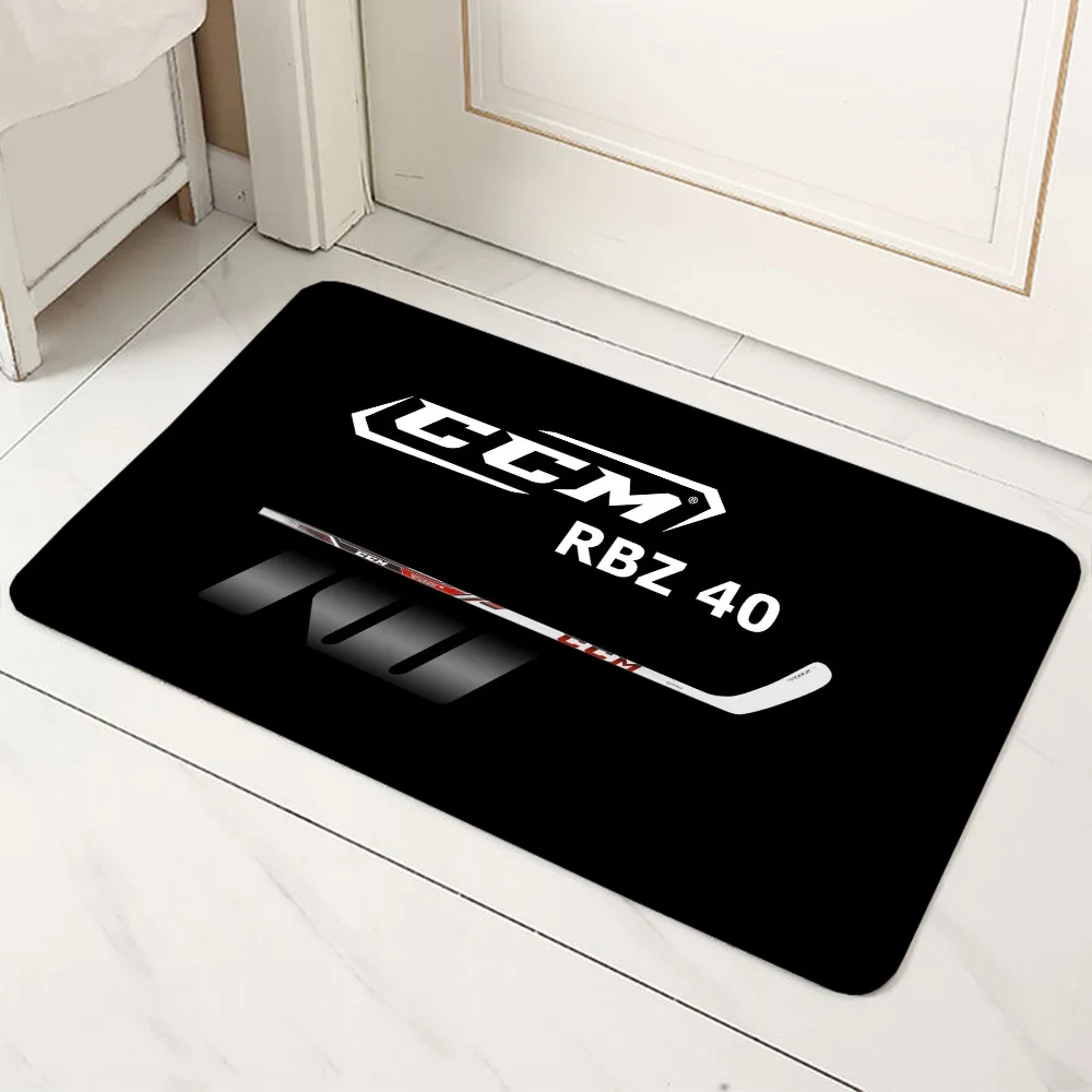 CCM Retro Ice Hockey Logo Doormat Image 9