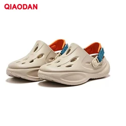 QIAODAN Sandals for Men 2023 Summer New Breathable Shock-Absorbant Anti-Slippery High Quality Casual Convenient Shoe KM25231001