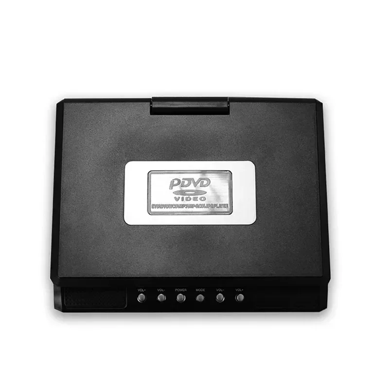 Portable DVD Player 9.8 Inches High Clarity TV Function Built-in Card Reader Swivel Screen Mobile Video VCD Players for Travel