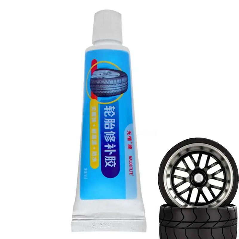 

30ml Tyre Glue Waterproof Bicycle Tire External Glue Tire Tyre Repairing Glue Inner Tube Puncture Repair Tire Strong Adhesive