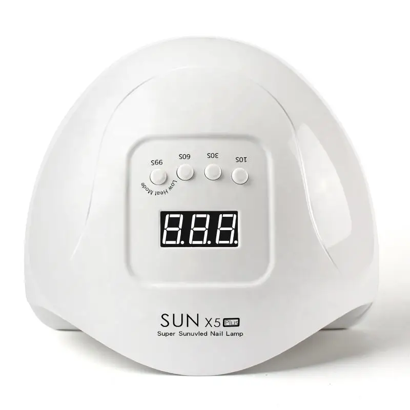 

SUN X5 PLUS 80W UV LED Nail Lamp Nail Dryer Gel Polish Curing Light Portable USB Rechargeable UV Led Nail Lamp for Manicure Pink