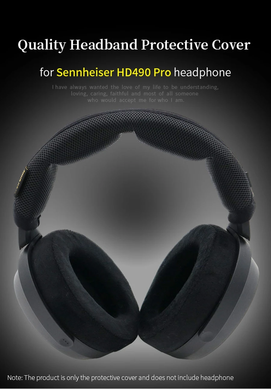 Headphone Head Beam Cover for SENNHEISER HD 490 Pro Earphone Protective Case HD490 Pro Headset Headbeam Sleeve