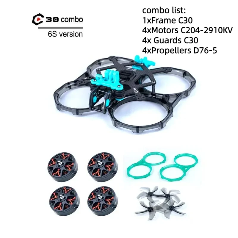 Axisflying Cineon C30 3.0inch FPV Frame Kit with Guards for FPV Freestyle Cinematic Drone O3 Version