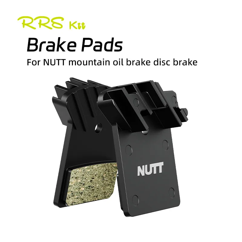 NUTT Bicycle Hydraulic Disc Brake Pad Semi Metal Resin Heat Dissipation Scooter Brake for NUTT Oil Avid BD1 BD3 E9 bicycle brake pads