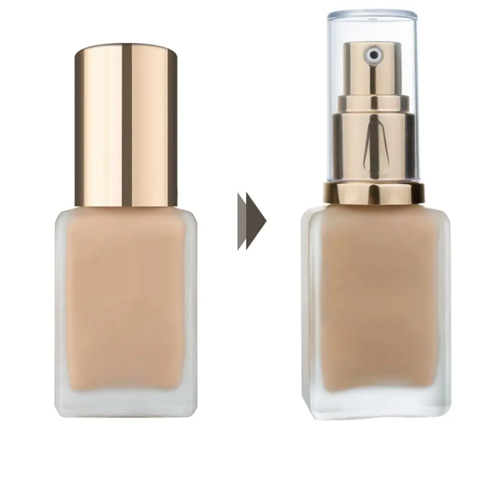 20mm Caliber Transparent Cap Essence Oil Lotion Pump Liquid Foundation Pump Makeup Pump Cosmetics Tools Press Pump Head