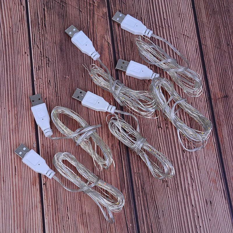 2M 20Led 3M 30Led Usb Operated Mini Led Copper Wire String Fairy Lights  Led