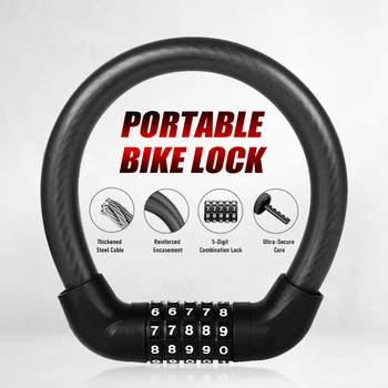 5-Digit Heavy-Duty Bike Lock 1