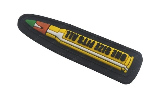 thumbnail image 1 of Parche de goma de PVC 3D para pistolas, rifles, armas AK47, balas, Airsoft, gancho, cierre, insignia, combate, para mochilas, chaquetas, ropa y bolsos, 1 of 5
