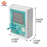 LCR-TC3 Transistor Tester Multimeter LCD Diode Triode Capacitor Resistor Test Meter ESR MOSFET NPN PNP Triac MOS/PNP/NPN 2