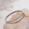 Women's Heart Cuff Bracelet Bangles In Stainless Steel 18k Gold Plated Waterproof No Tarnish Openable Bracelets Bangle For Women 6
