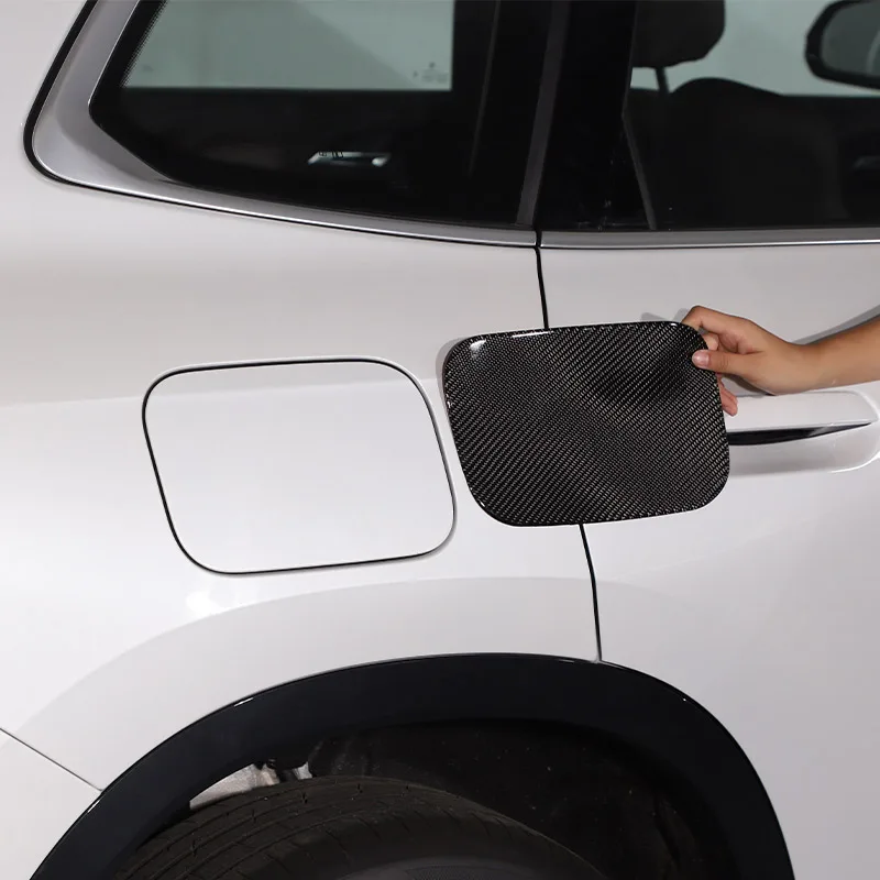 

Soft Carbon Fiber For BMW X1 U10 U11 2023-2024 Car Fuel Cap Panel Decoration Sticker Exterior Decor Accessories