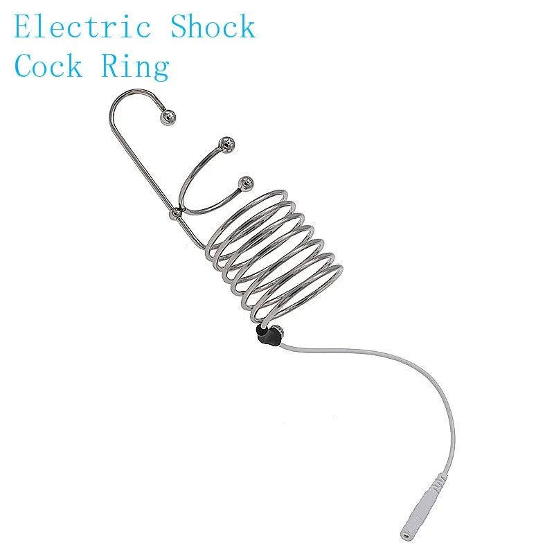 BDSM Electric Shock Penis Ring Urethral Catheter Sound Cock Rings Time Delay Medical Themed Toys For Men electro sex toys electric sex toys penis rings