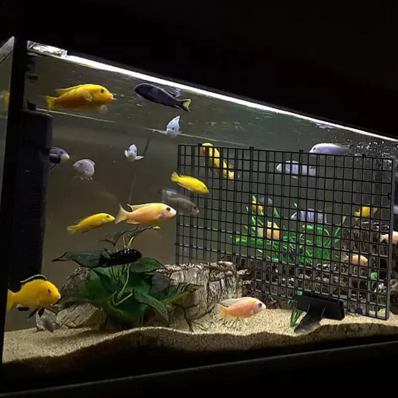 

Aquarium Divider Panel Separator Fish Tank Divider Filter Bottom Isolation Pane Light Diffuser Partition Grid Tray Egg Crate