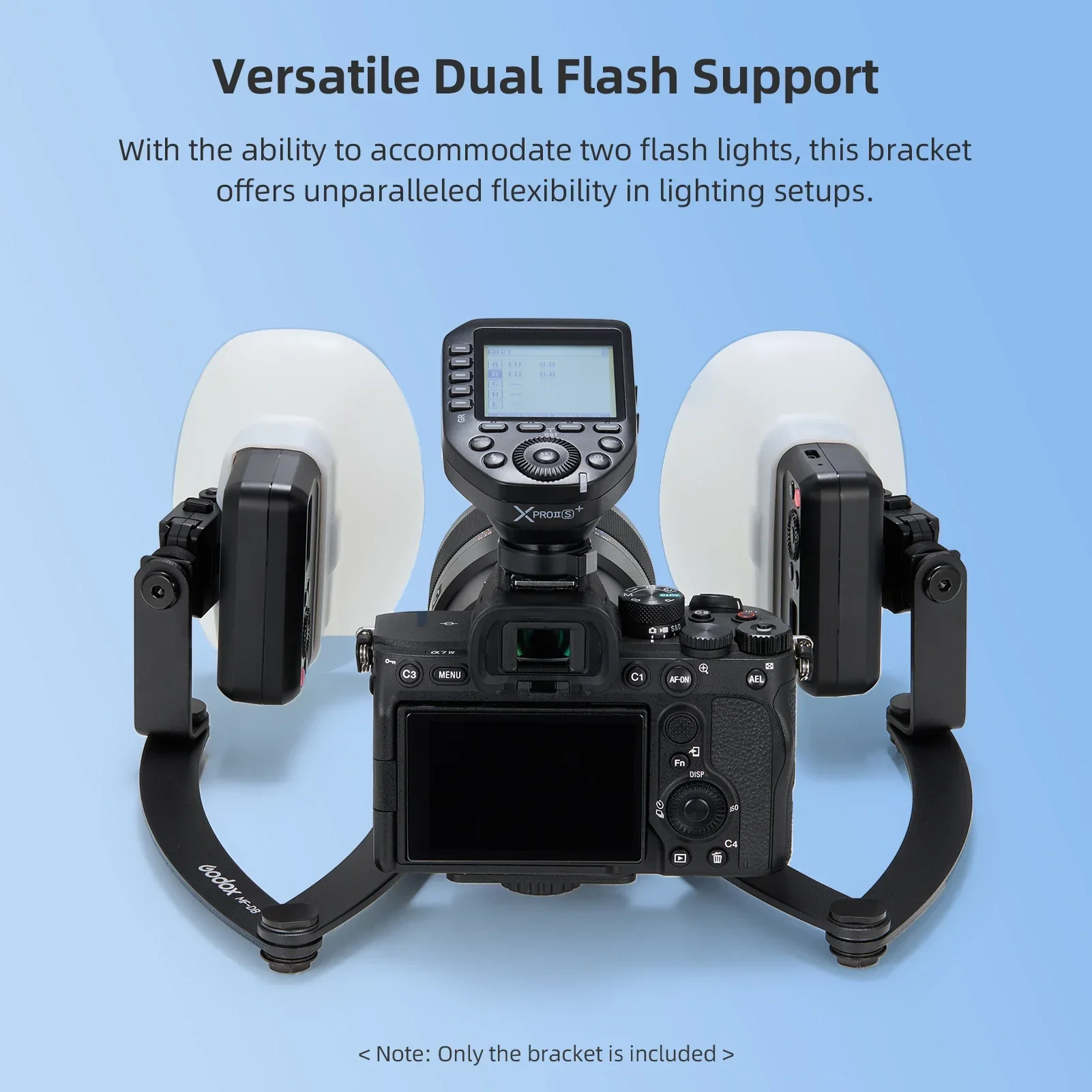 GODOX MF-DB MF-DD Flexible Flash Bracket for Godox MF12 Flash Macro Dental Photo