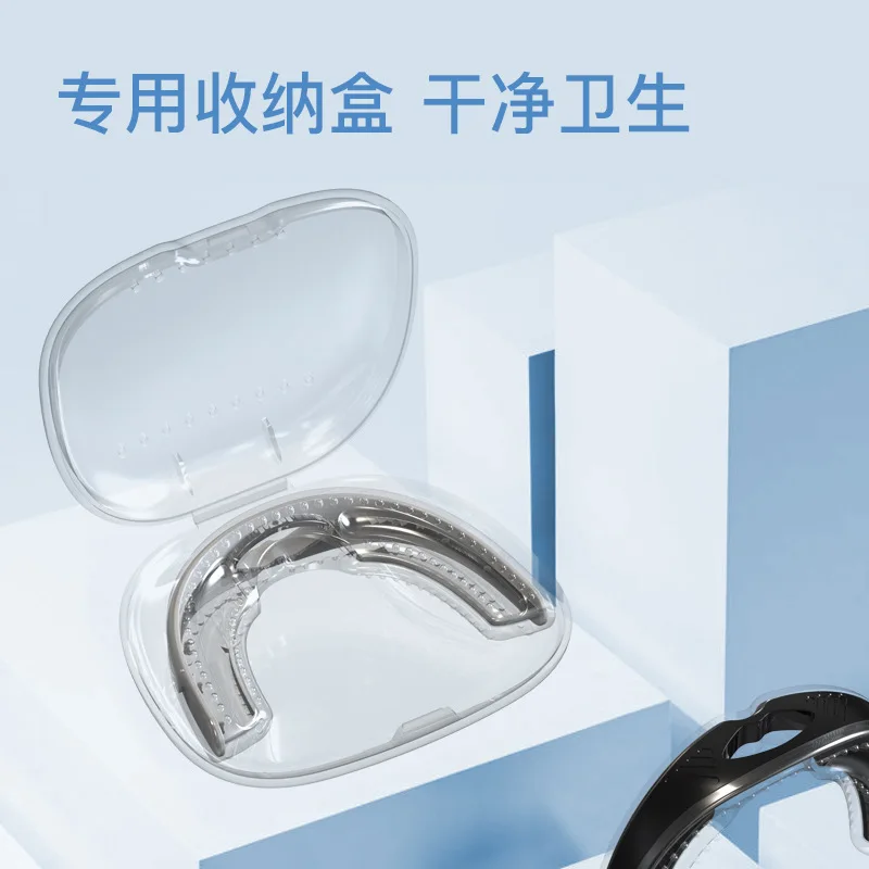 Home snoring cessation device to prevent grinding teeth, assist in sleep, prevent noise and snoring, and sleep braces
