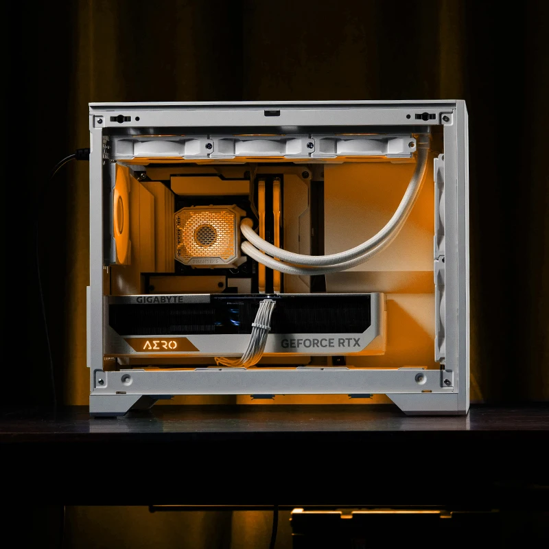Phanteks XT M3 BLACK&WHITE ゲーミングケース M-ATXマザーボード対応