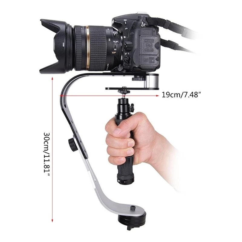DSLR 카메라 비디오 짐벌 홀더용 안정기 홀더 스탠드 휴대용 삼각대