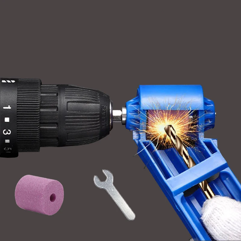 Grinding Wheel Drill Bit Sharpener Hand Tools Nail Drill Bits Set