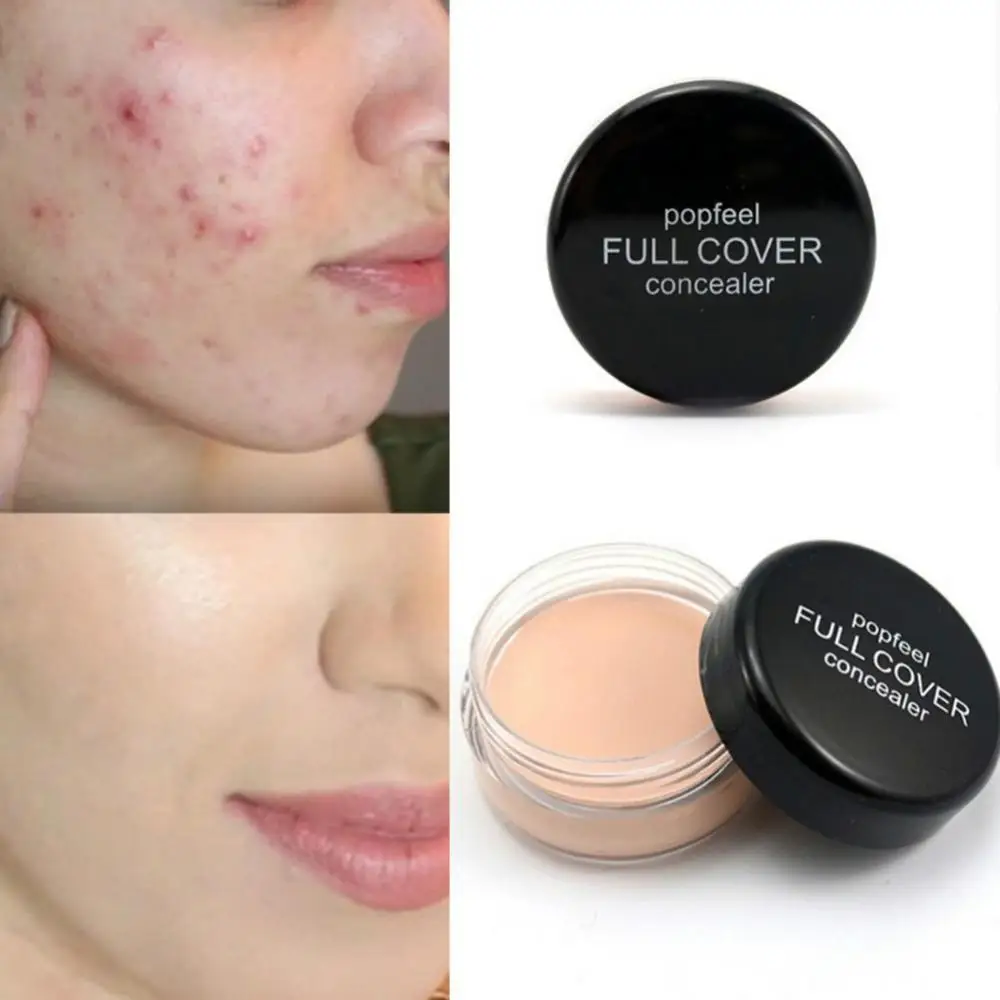 1PC Cream Concealer Foundation Cream for Daily Life sponge head concealer liquid concealer makeup concealer waterproof concealer face concealer face concealer pen concealer powder concealer palette concealer foundation cream