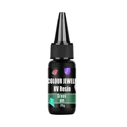 Vibrant Multicolor High - Transparency Glitter UV Epoxy Resin for DIY Jewelry and Home Décor Crafting (22)