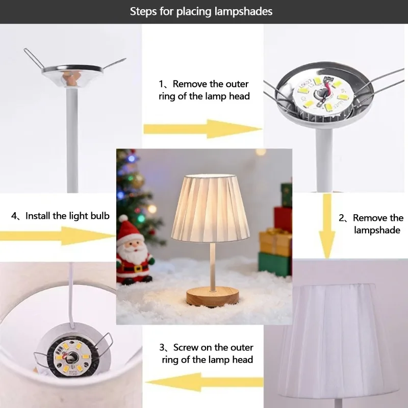 USB 빈티지 나무 침대 옆 테이블 램프 패브릭 갓 책상 램프 침실 거실 홈 장식을위한 현대 간단한 야간 조명