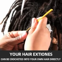 1 Pc/30g cheveux sans trame brésilien Afro crépus bouclés cheveux humains en vrac Remy en vrac pour Extensions de tressage naturel Hai pour Locs tresses 4