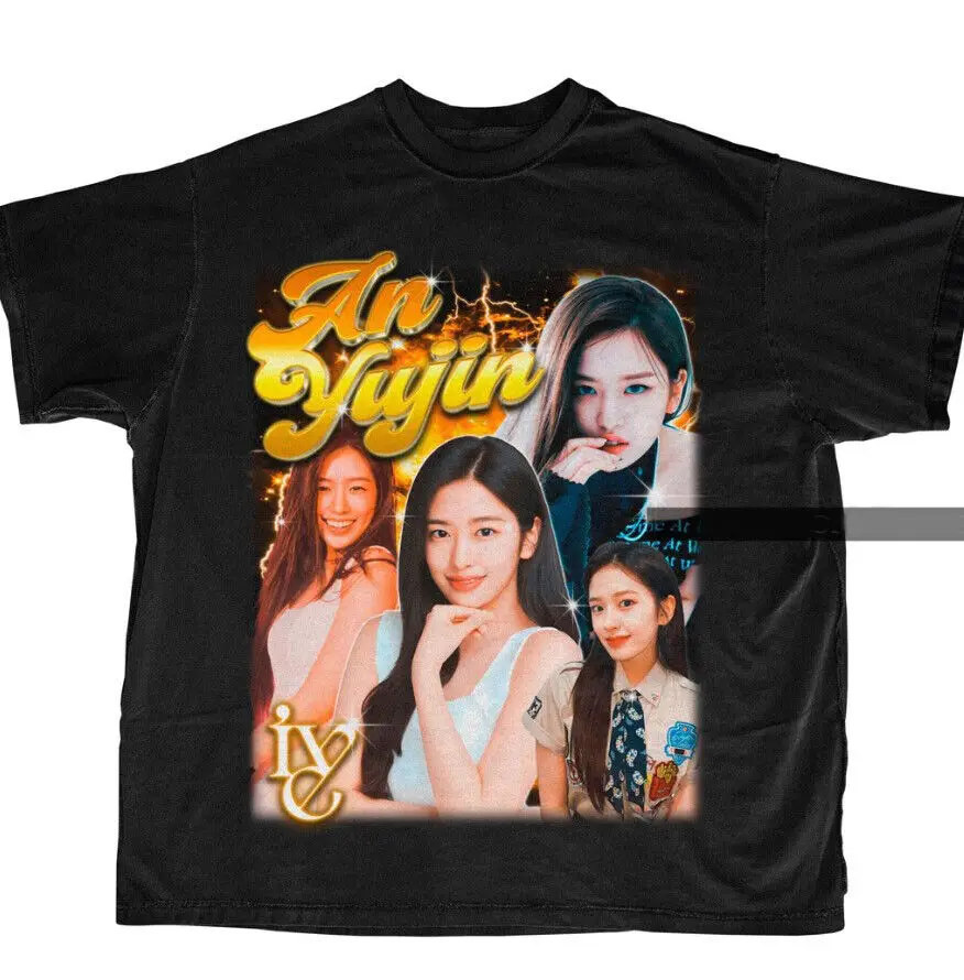 

Ive Yujin Retro T-shirt - Ive Bootleg, retro t-shirt, kpop merch, cotton unisex