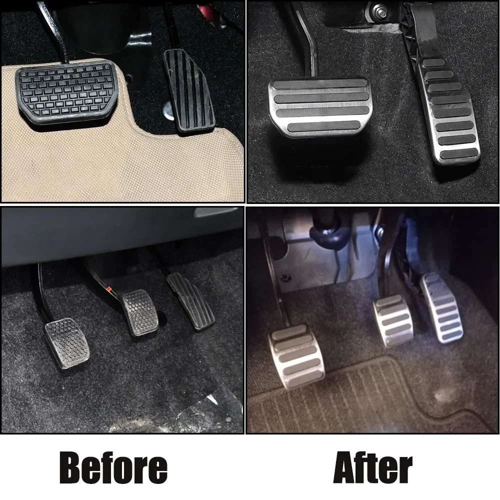 SUZUKI Swift Alto Jimny, 자동차 스타일링을위한 고품질 자동차 클러치 브레이크 가속 페달 발 받침 페달 커버