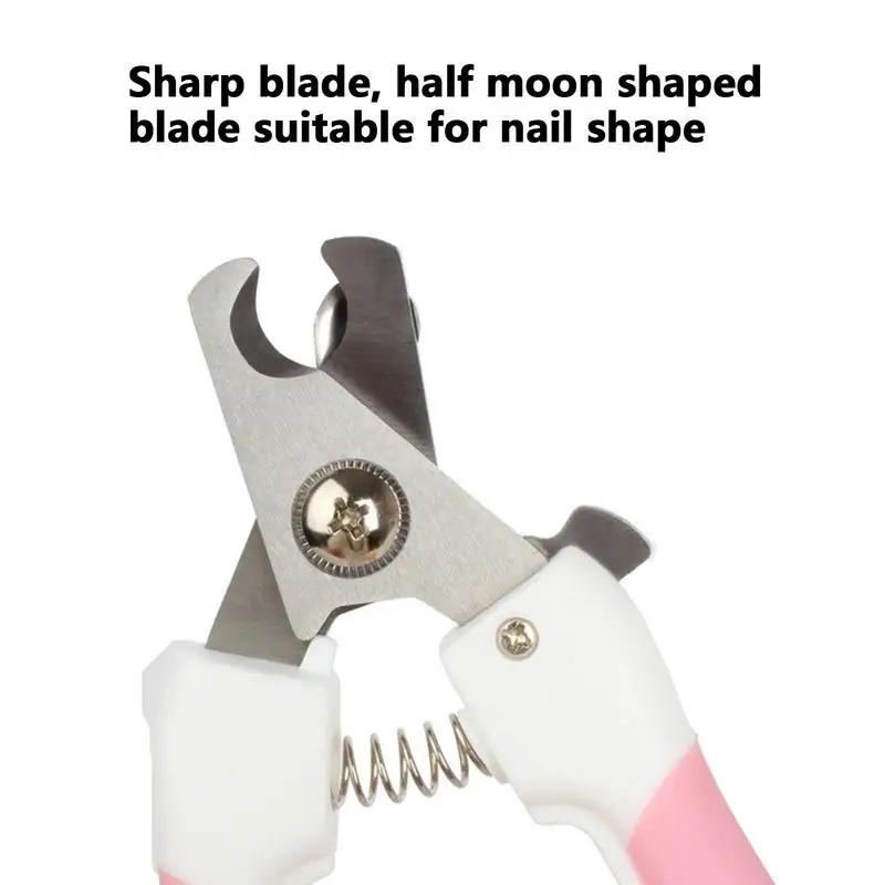 Portable Nail Scissors Pet Nail Clippers Cat And Dog Metal Trimmer Grooming Tool For Puppies Kittens Rabbits Pet Supplies