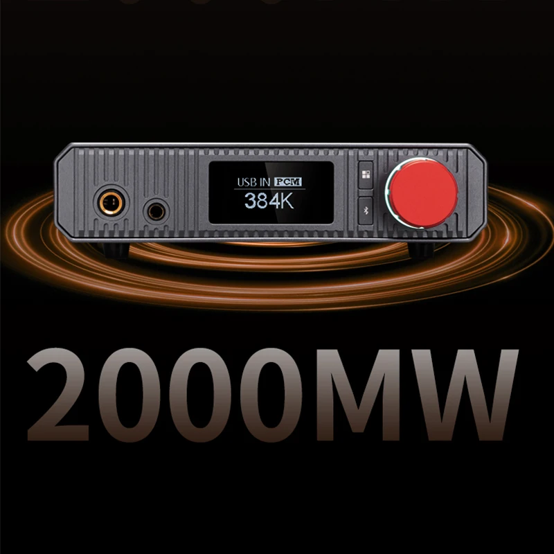 xDuoo XA-02 Desktop Decoder Balanced Headphone Amplifier Bluetooth AMPs USB DAC ES9039Q2M DAC Chip 2000mW Output Power
