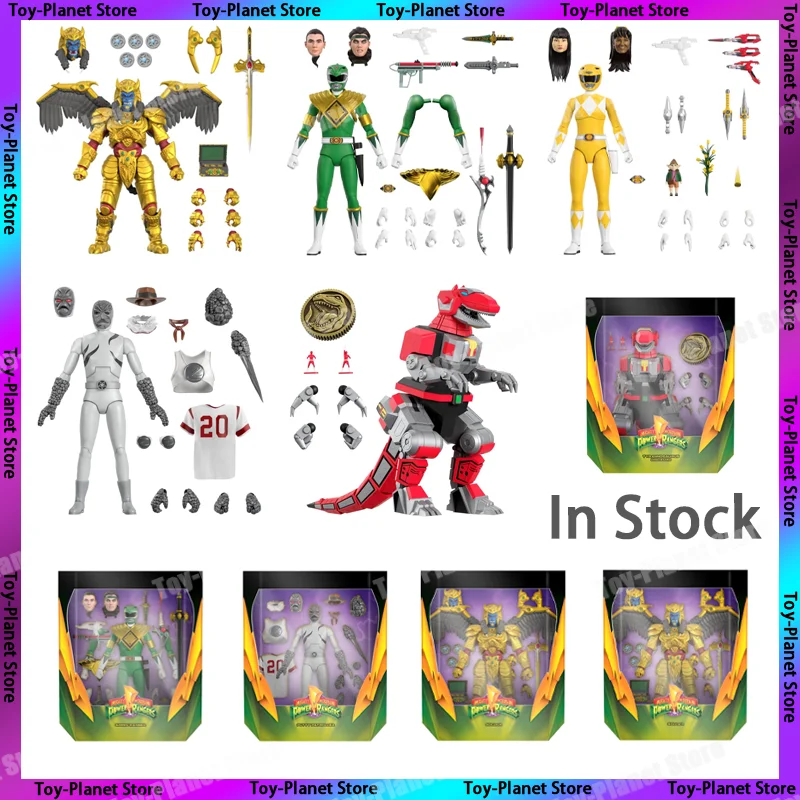 

[В наличии] мощный морфин Power Ranger, тираннозавр, динозавр, шпатлевка, голдар, Зеленый Желтый рейнджер, экшн-фигурки, игрушки