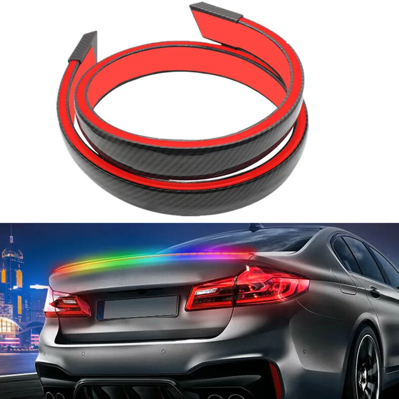 UniversalLEDRearSpoilerLipKitExteriorAccessoriesBrakeLight