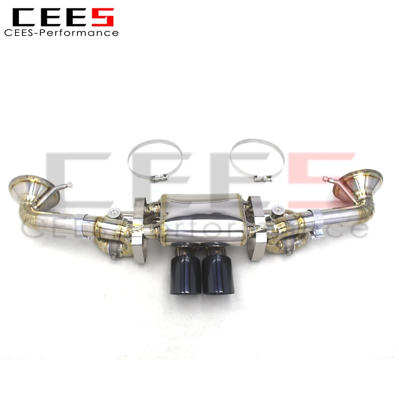 

CEES Racing car Catback Exhaust Pipes For Porsche 911 992 GT3 4.0 2020-2024 Titanium Exhaust Pipe Muffler System With OPF/DPF