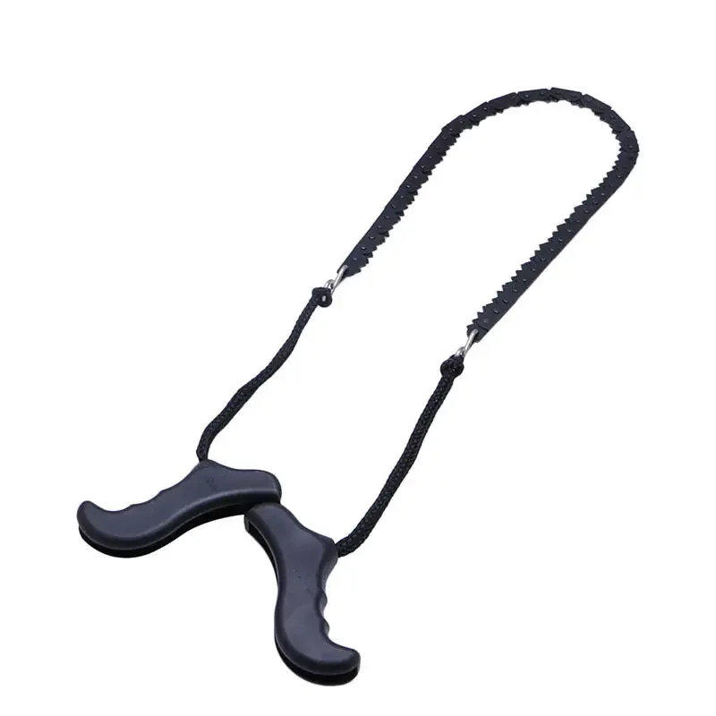 Woodworking Pocket Hand Chainsaw Heavy Duty Manganese Survival Outdoor