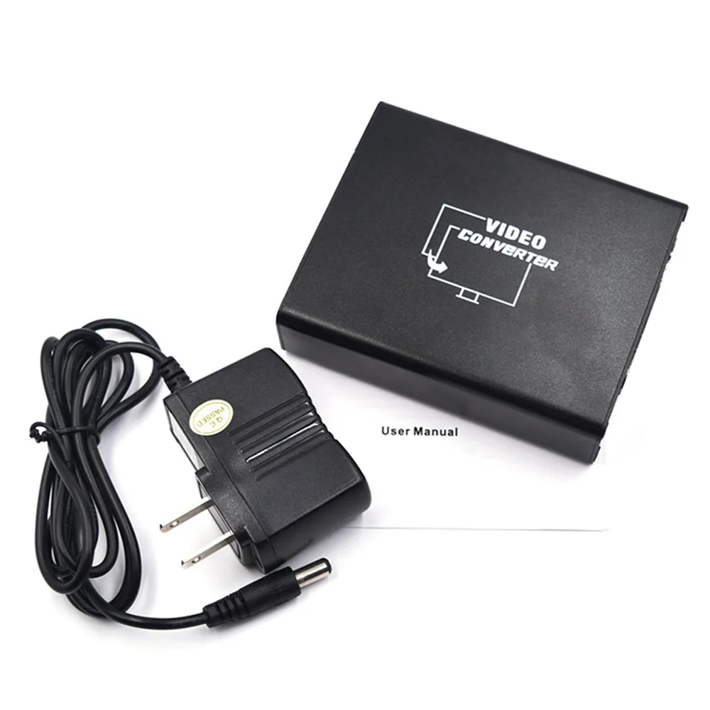 Convertitore Video Hd Compatibile Con Interfaccia Scart Hdmi Con Adattatore Di Alimentazione Eu Us Uk Au Tv Gaming Converter Box