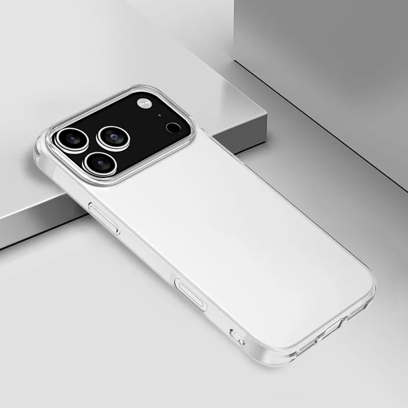Ultra-Thin Clear Silicone Soft Case - Premium Protective Back Cover