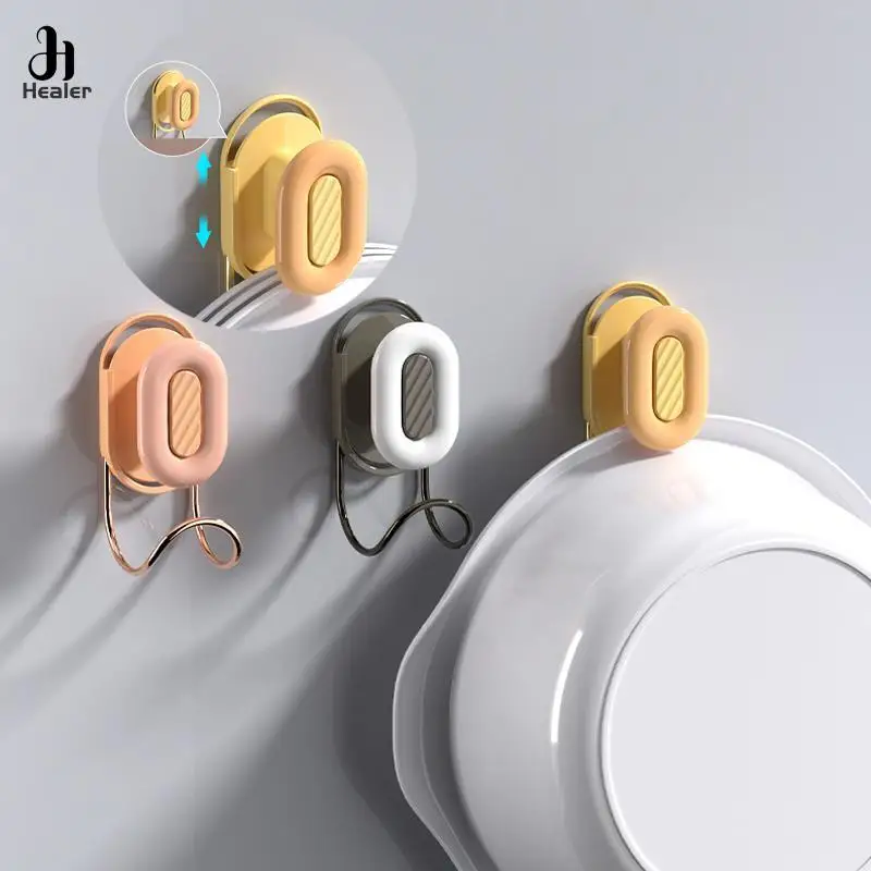 

Wall Mounted Washbasin Hook Hanging Towel Adjustable Basin Organizer Hook Punching-free Universal Wash Basin Storage Rack