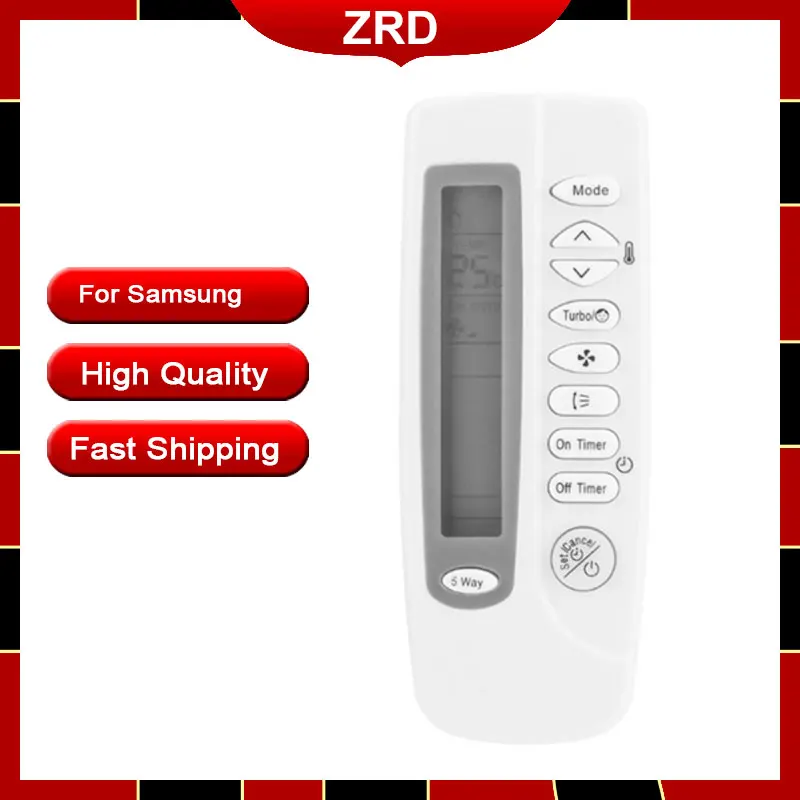 

Remote Control for Samsung ARC-410 ARH-466 ARH-441 ARH-430 ARC-414 ARC-406 ARC-738 ARH-465 AC A/C Air Conditioner