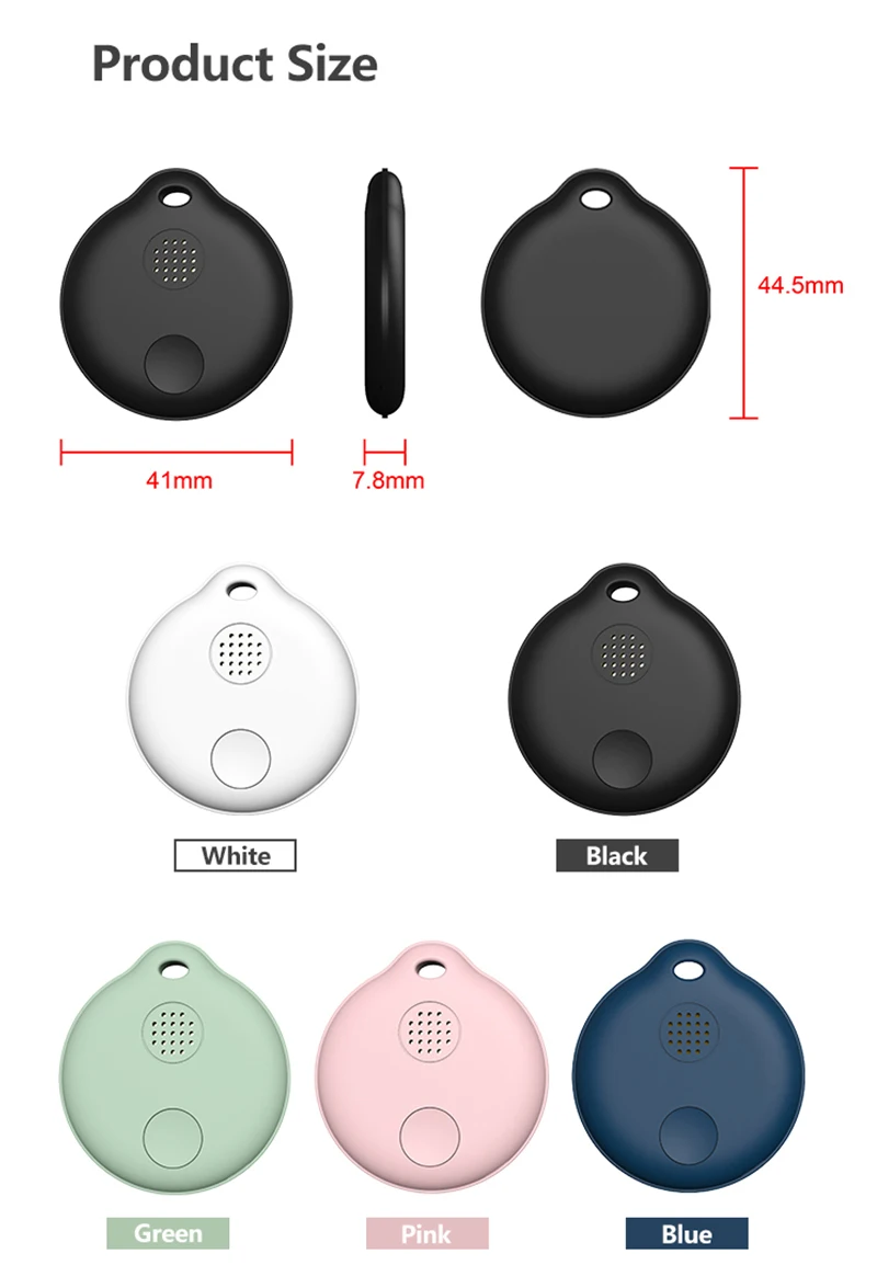 YP Smart Life GPS Smart Tag Wireless Bluetooth-compatible Tracker Child Bag Wallet Key Finder Locator Anti Lost Alarm Tracker