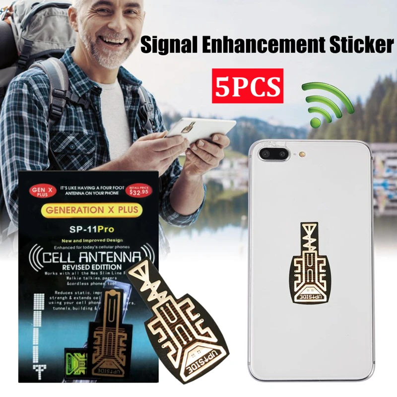 Signal verbesserung Aufkleber Booster sp11 Pro SP-12 Antenne Signal verstärker für alle Smartphones tragbare Camping-Tools neu