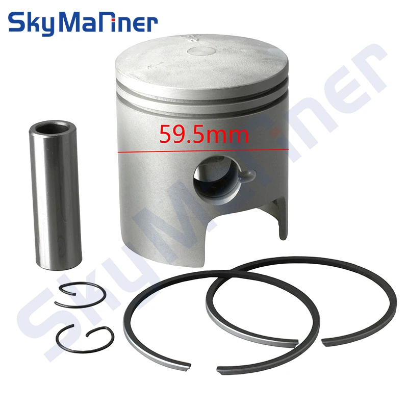 専用 110mm×2セット 6J8-11631 Piston set (Std) 6J8-11610 Piston Ring for yamaha
