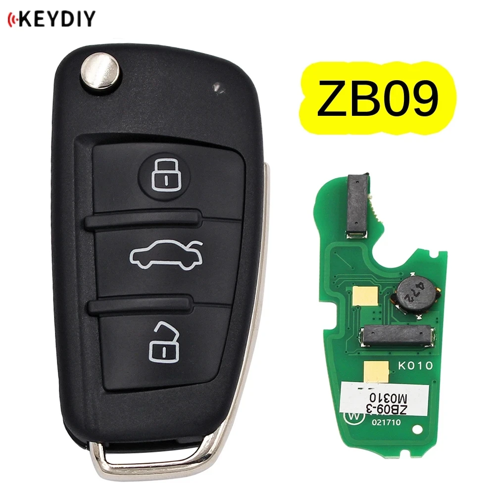 1pcs KD Smart Key Universal ZB09 Keyless Remote Fob for KD-X2 KD MATE KD Car Key Remote Fit More Than 2000 Models for A6L Style keydiy zb series universal smart key zb01 zb02 zb03 zb04 zb08 zb11 for kd x2 car fob remote replacement fit more than 2000 model