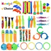 Diving Toys Breath Closure Training Water Underwater Toy Set Children's Swimming Pool Treasure Hunt Water Ring Diamond Kids Toys 1