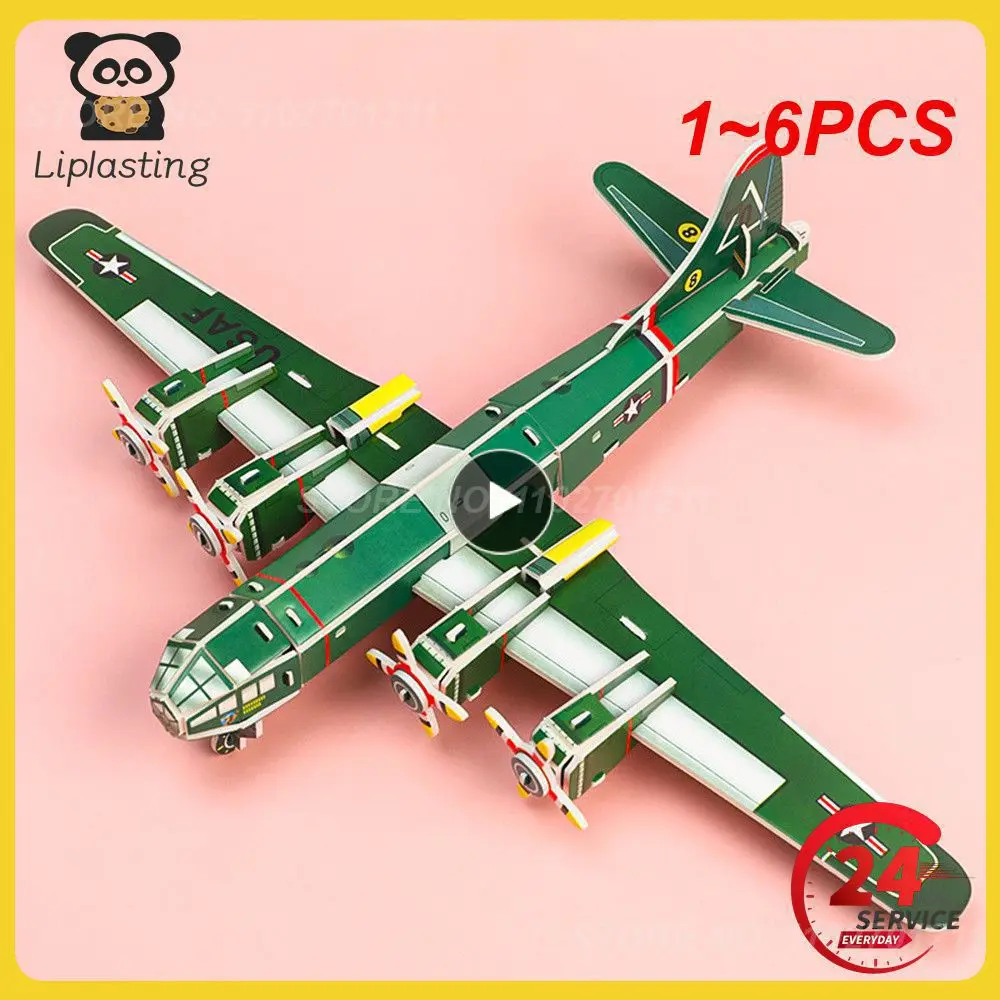 

1~6PCS Puzzle Building Blocks The Perfect Gift Creative Design Children's Toys Colorful Design Inspire Imagination 3d Puzzle