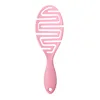 Hollow Out Wet Curly Hair Brushes Detangling Hair Comb Hair Brush 3