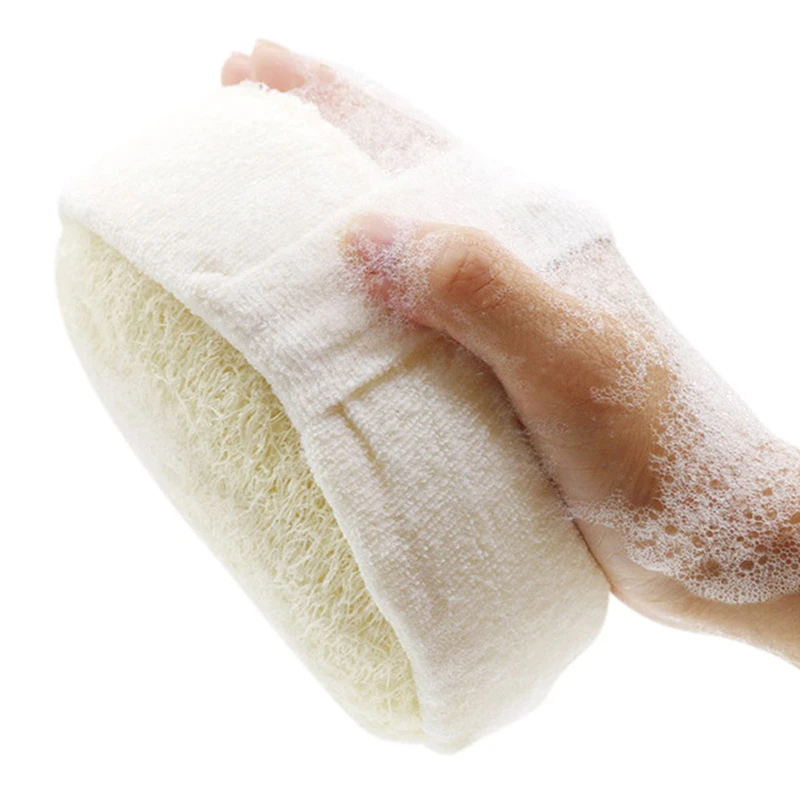 Natural Loofah Sponge Bath Scrubber for Exfoliation