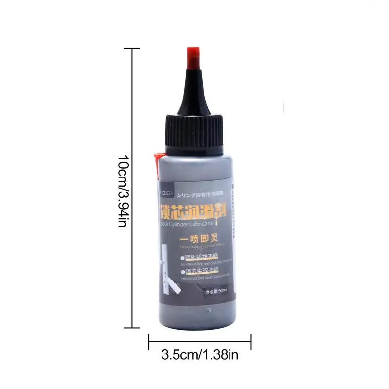 Graphite Lubricating Powder Door Lock Lubricant Powder Nontoxic Lock Cylinder Lubricant For Multiple Locks Locksmith Supplies images - 6