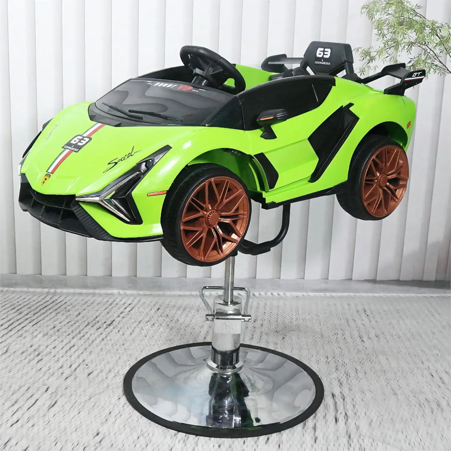 Barber shop car seat child hairdressing special hairdressing can lift