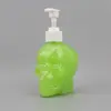 Creative Skull Soap Dispenser Goth Style 350ml Black Transparent Reusable Soap Dispenser Halloween Household Bathroom Hardware 5