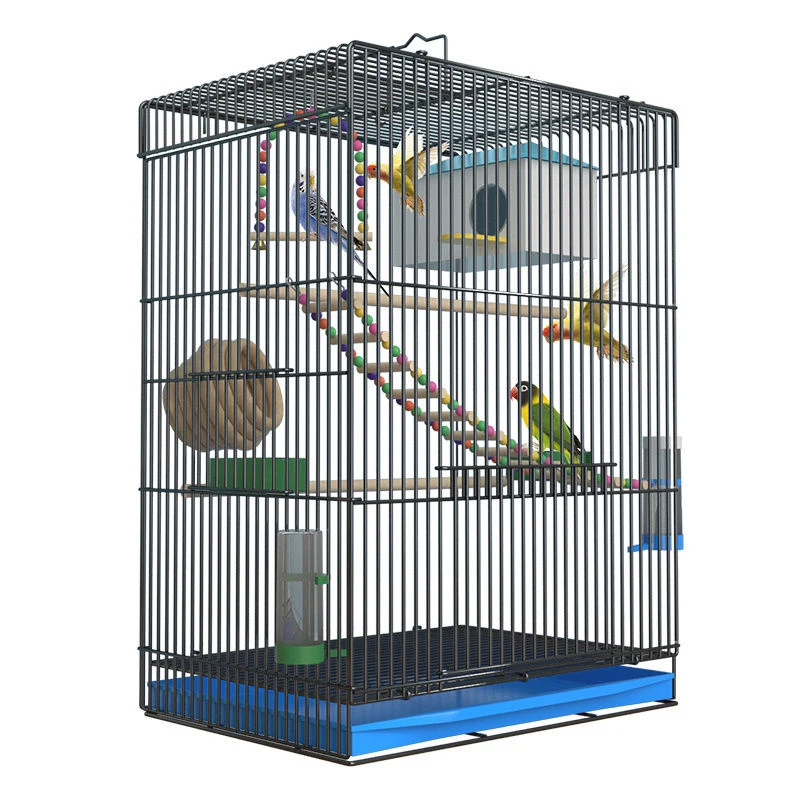 Picture of Large-BirdCage-Breathable-Breeding-Parrot-Cage-Strong-Standing-Flying ...
